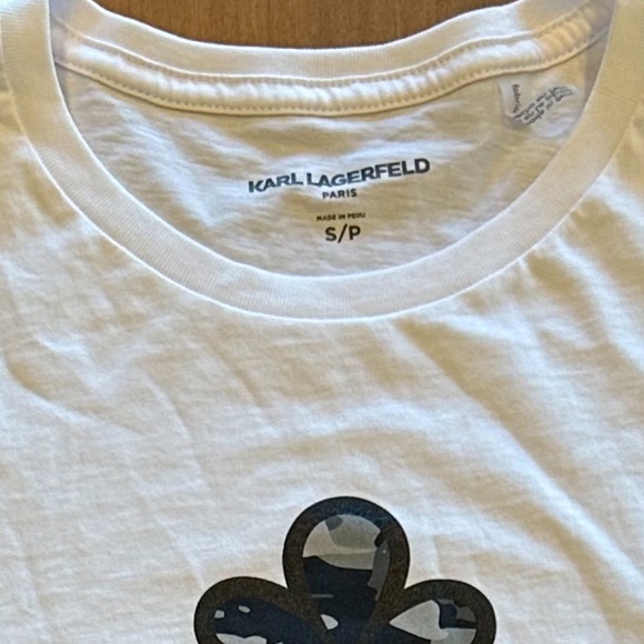 Karl Lagerfeld Camo Karl Armour Tee - Picture 4 of 6
